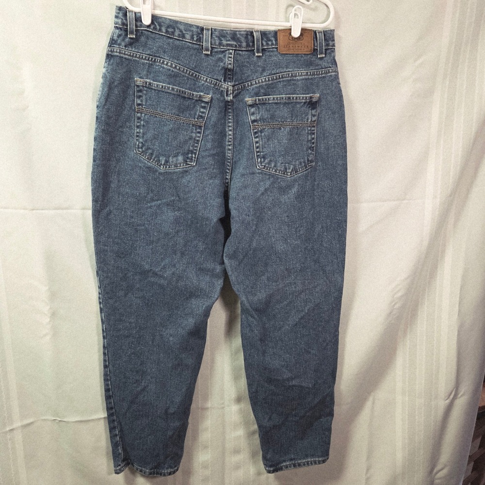 Route 66 Jeans Womens 20W Petite Blue Relaxed Fit High Rise Denim Tapered Leg